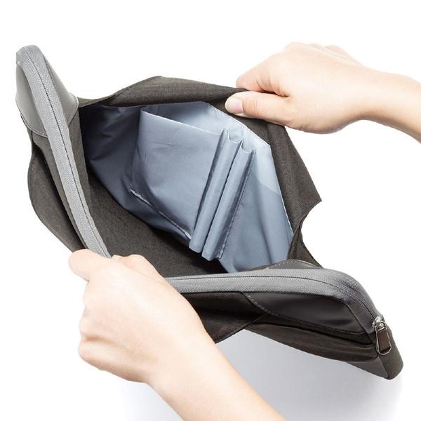 SANWA SUPPLY(サンワサプライ) ノートパソコン対応［〜15.6インチワイド］ 衝撃吸収PCケース  ブラック IN-MF15BK | SANWA SUPPLY | 06