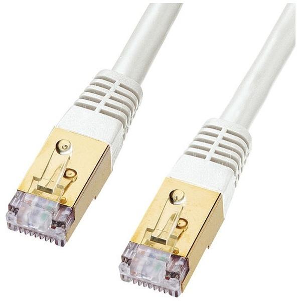 SANWA SUPPLY(サンワサプライ) KB-T7-10WN  カテゴリ7LANケーブル（10m・ホワイト） [振込不可] | SANWA SUPPLY | 01
