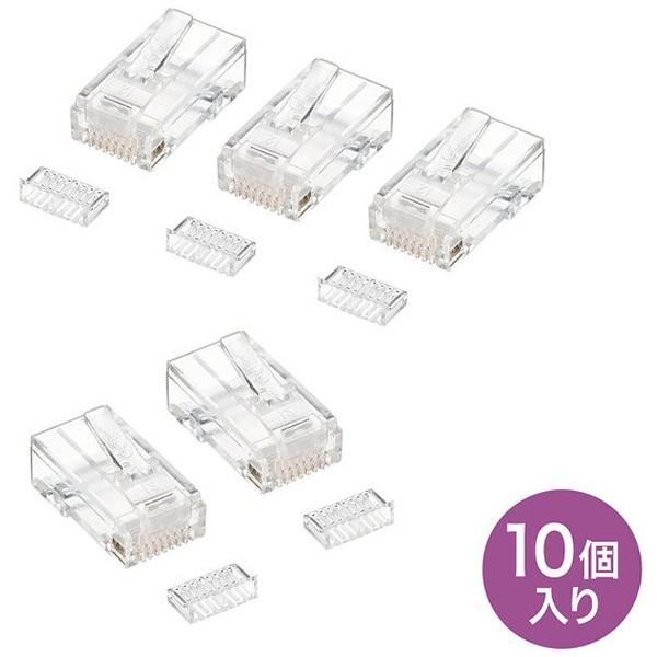 SANWA SUPPLY(サンワサプライ) ADTRJ4510SN RJ-45コネクタ 単線用 | SANWA SUPPLY | 01