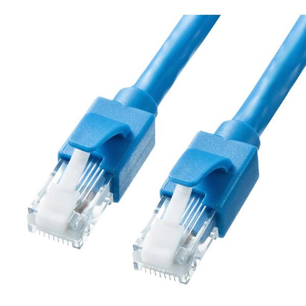 SANWA SUPPLY(サンワサプライ) KB-T6ATS-02BL　カテゴリ6A LANケーブル[2m・ブルー] | SANWA SUPPLY | 01
