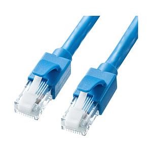 SANWA SUPPLY(サンワサプライ) カテゴリ6A LANケーブル KB-T6ATS-03BL | SANWA SUPPLY
