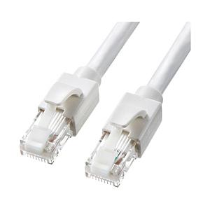 SANWA SUPPLY(サンワサプライ) KB-T6ATS-05W LANケーブル ホワイト [5m /カテゴリー6A /スタンダード] | SANWA SUPPLY