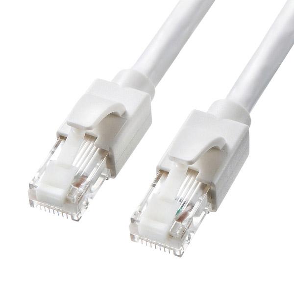 SANWA SUPPLY(サンワサプライ) KB-T6ATS-05W LANケーブル ホワイト [5m /カテゴリー6A /スタンダード] | SANWA SUPPLY | 01