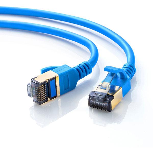 SANWA SUPPLY(サンワサプライ) KB-T8SL-01BL LANケーブル  ブルー ［1m /カテゴリー8 /スリム］ | SANWA SUPPLY | 04