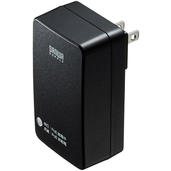 SANWA SUPPLY(サンワサプライ) PoEインジェクター［1ポート /Giga対応］  ブラック LAN-GIHINJ4 | SANWA SUPPLY | 03