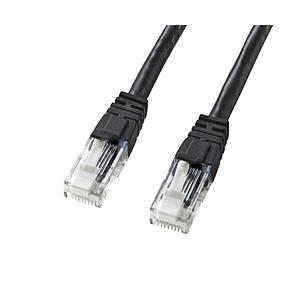 SANWA SUPPLY(サンワサプライ) LANケーブル  ブラック KB-T6TS-02BKN ［2m /カテゴリー6 /スタンダード］ | SANWA SUPPLY