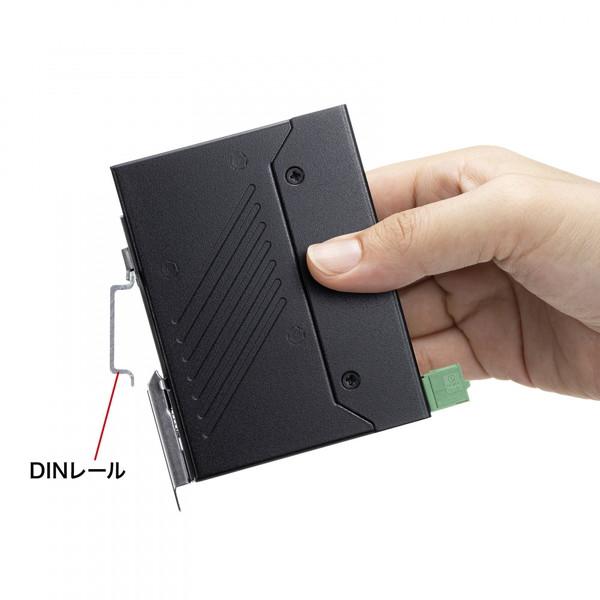 SANWA SUPPLY(サンワサプライ) スイッチングハブ [8ポート /Giga対応]  ブラック LAN-GIGAFA804 | SANWA SUPPLY | 07