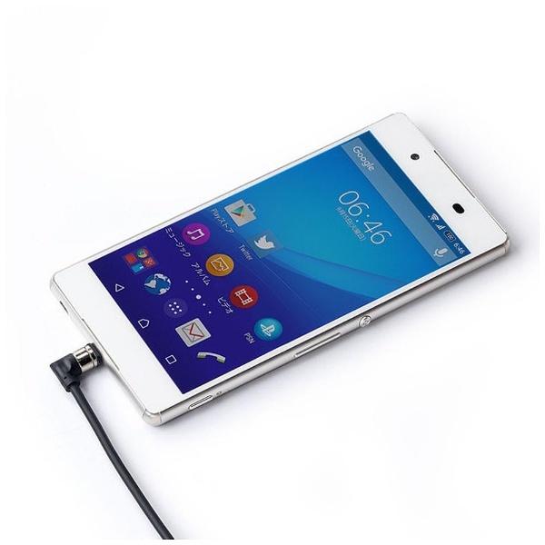 タブレット／スマートフォン対応［USB microB］　脱着式アダプタ 充電　L字 0.1m・ブラック （USB microB→USB microB）　AD-MMG01 | SANWA SUPPLY | 06