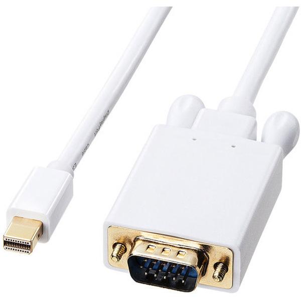 SANWA SUPPLY(サンワサプライ) ミニDisplayPort-VGA変換ケーブル 2m KC-MDPVA20 | SANWA SUPPLY | 01