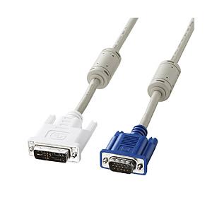 SANWA SUPPLY(サンワサプライ) KC-DVI-HD5K3 DVIケーブル  ホワイト ［5m］ | SANWA SUPPLY