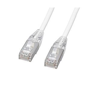 SANWA SUPPLY(サンワサプライ) KB-SL7YS-15W LANケーブル  ホワイト ［15m /カテゴリー7 /スリム］ | SANWA SUPPLY