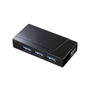SANWA SUPPLY(サンワサプライ) USB-3H417BKN USB-Aハブ (Chrome/Mac/Windows11対応)  ［バスパワー /4ポート /USB 3.2 Gen1対応］ | SANWA SUPPLY