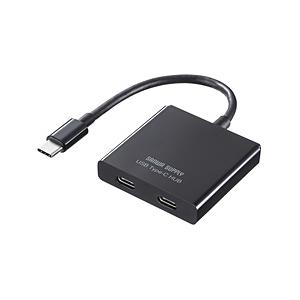 USB-3TCP12BK USB-Cハブ (Chrome/Android/iPadOS/Mac/Windows11対応)  ［バス＆セルフパワー /3ポート /USB 3.2 Gen1対応 /USB Power Delivery対応］ | SANWA SUPPLY