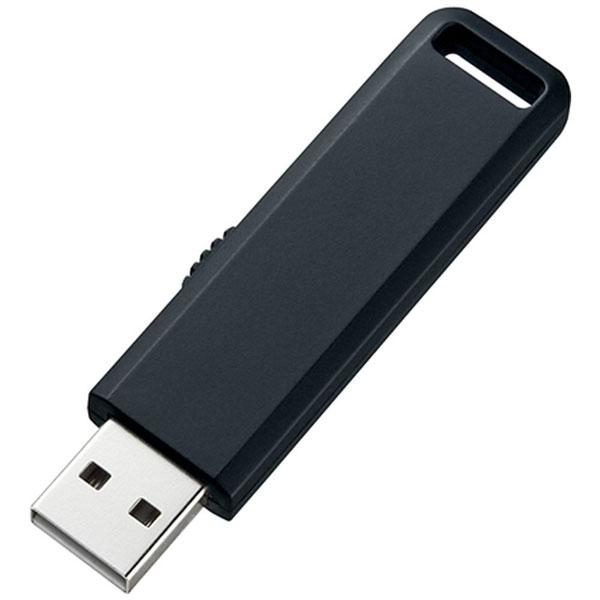 SANWA SUPPLY(サンワサプライ) USBメモリ UFD-SL4GBKN ブラック ［4GB /USB2.0 /USB TypeA /スライド式］｜y-sofmap｜03
