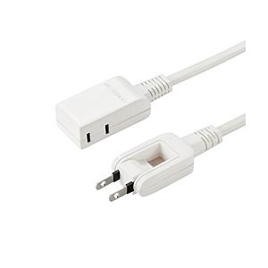 SANWA SUPPLY(サンワサプライ) マイクロタップ　2個口　0.5m　ホワイト   TAP-M605W | SANWA SUPPLY