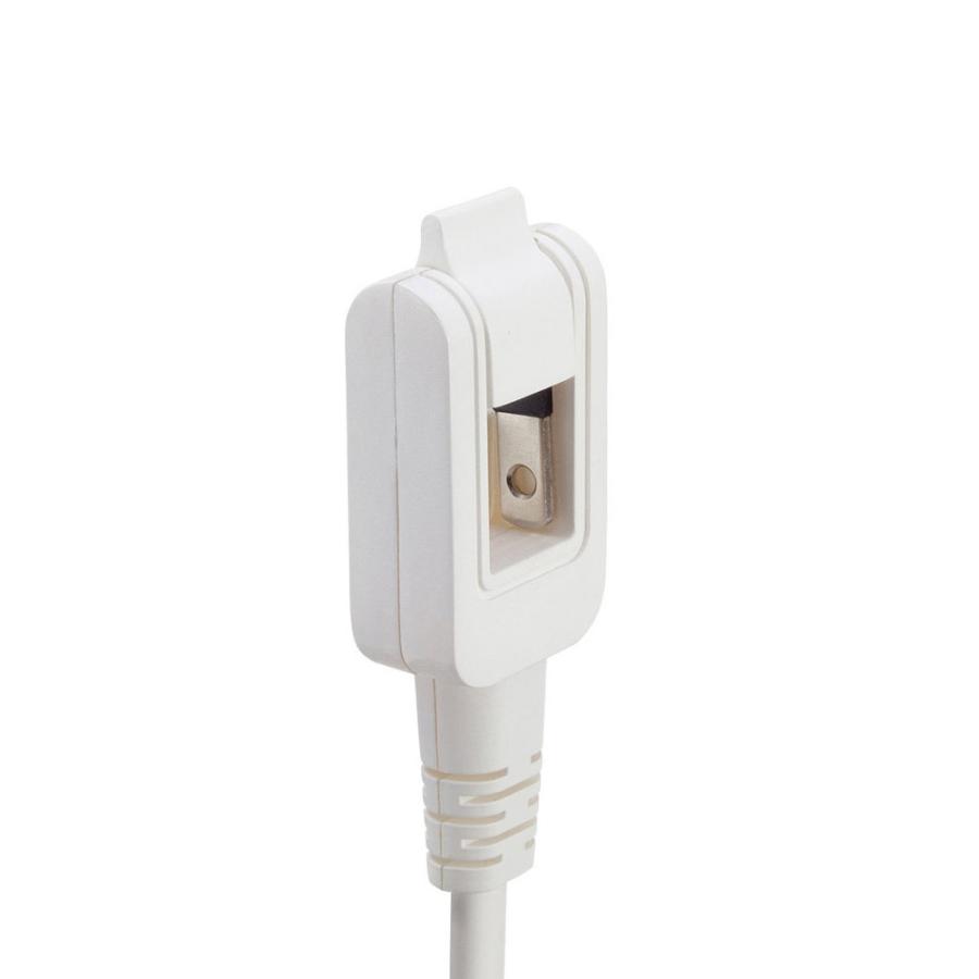 SANWA SUPPLY(サンワサプライ) マイクロタップ　2個口　0.5m　ホワイト   TAP-M605W | SANWA SUPPLY | 06