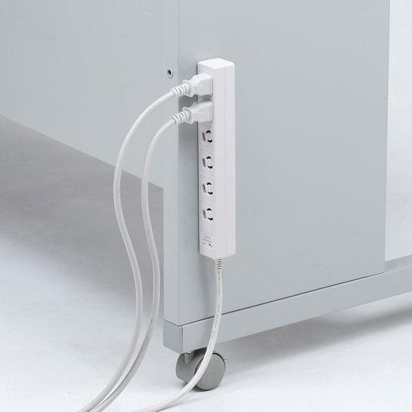 SANWA SUPPLY(サンワサプライ) タップ  ホワイト TAP-SPWMG36-5 ［5.0m /6個口 /スイッチ無］ | SANWA SUPPLY | 02