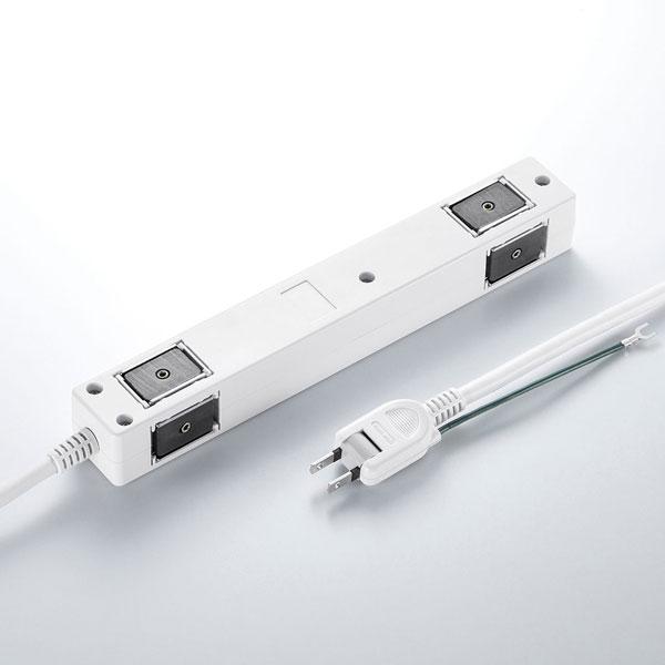 SANWA SUPPLY(サンワサプライ) タップ  ホワイト TAP-SPWMG36-5 ［5.0m /6個口 /スイッチ無］ | SANWA SUPPLY | 06