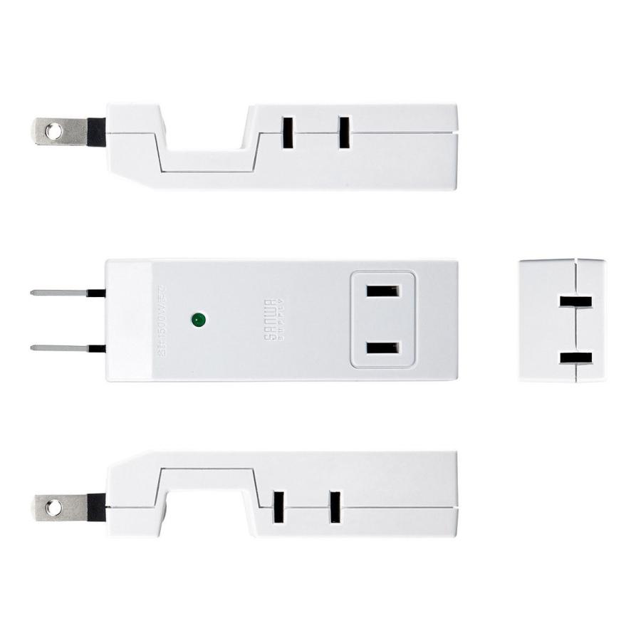 SANWA SUPPLY(サンワサプライ) 雷ガードタップ   TAP-SP225 ［直挿し /4個口 /スイッチ無］ | SANWA SUPPLY | 08