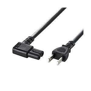 SANWA SUPPLY(サンワサプライ) 電源コード（2P・L型コネクタ・2m）　KB-DM2L-2 | SANWA SUPPLY