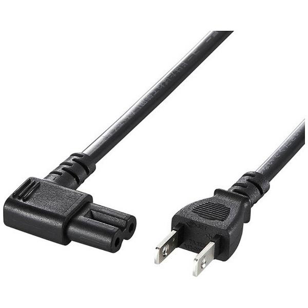 SANWA SUPPLY(サンワサプライ) 電源コード（2P・L型コネクタ・2m）　KB-DM2L-2 | SANWA SUPPLY | 01