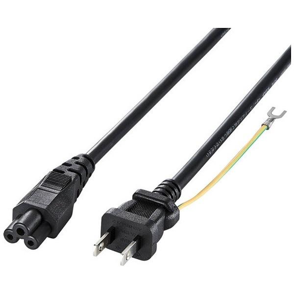 SANWA SUPPLY(サンワサプライ) 電源コード（3P・ストレートコネクタ・2m）　KB-DM3S-2 | SANWA SUPPLY | 01