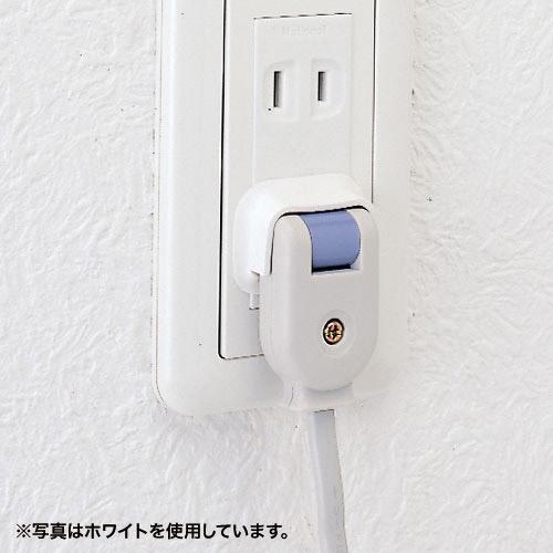 SANWA SUPPLY(サンワサプライ) プラグ安全カバー スイングプラグ用（ブラック・4個入り） TAP-PSC2NBK ブラック | SANWA SUPPLY | 03