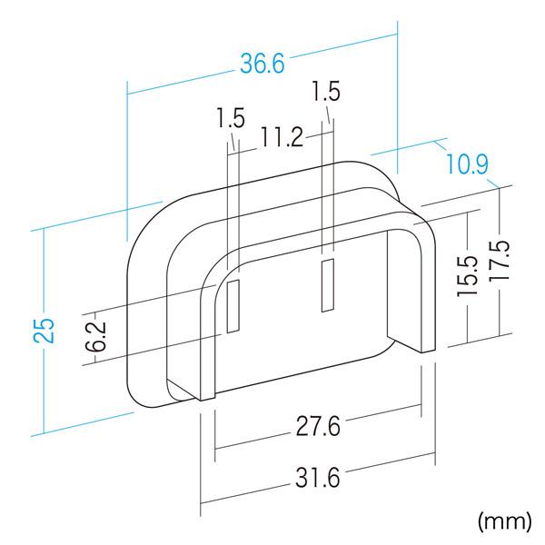 SANWA SUPPLY(サンワサプライ) プラグ安全カバー スイングプラグ用（ブラック・4個入り） TAP-PSC2NBK ブラック | SANWA SUPPLY | 04