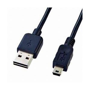 SANWA SUPPLY(サンワサプライ) KU-RMB51　両面挿しタイプUSB2.0ケーブル（A to miniB/1m/ブラック） | SANWA SUPPLY