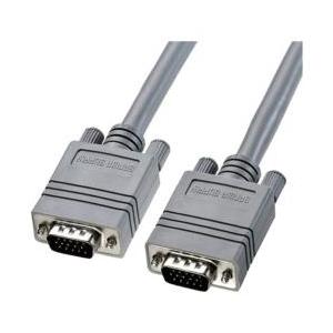 SANWA SUPPLY(サンワサプライ) 2m［HD-D-sub15pin ⇔ HD-D-sub15pin］　ディスプレイケーブル 複合同軸・アナログRGB　ライトグレー　KB-CHD152K2 【864】 | SANWA SUPPLY