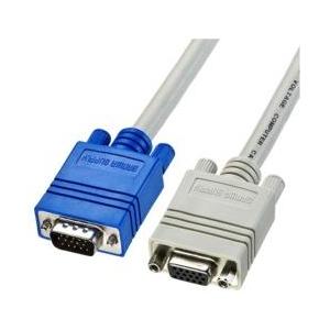 SANWA SUPPLY(サンワサプライ) 1.5m［HD-D-sub15pin → HD-D-sub15pin］　ディスプレイ延長ケーブル 複合同軸・アナログRGB　KC-VEN15K [振込不可] | SANWA SUPPLY