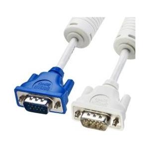 SANWA SUPPLY(サンワサプライ) 3m［HD-D-sub15pin ⇔ HD-D-sub15pin］　スリムディスプレイケーブル アナログRGB VGA　KC-VM3K | SANWA SUPPLY
