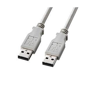 SANWA SUPPLY(サンワサプライ) USBケーブル（A-Aコネクタ・1m） KB-USB-A1K2 | SANWA SUPPLY