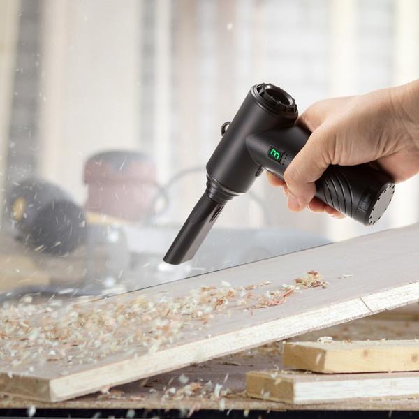 SANWA SUPPLY(サンワサプライ) 〔電動エアダスター〕充電式 コンパクトタイプ   CD-ADE5BK | SANWA SUPPLY | 01