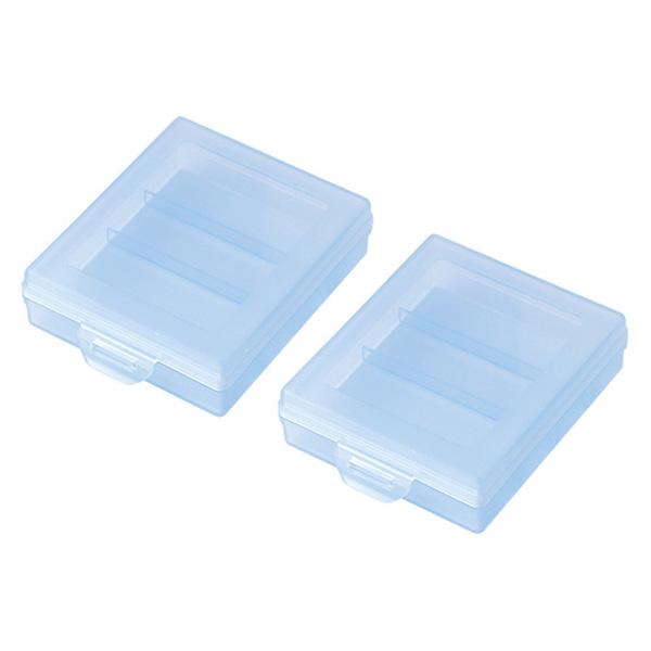 SANWA SUPPLY(サンワサプライ) 電池ケース（単3形用2個セット・ブルー） DG-BT3BLN | SANWA SUPPLY | 01