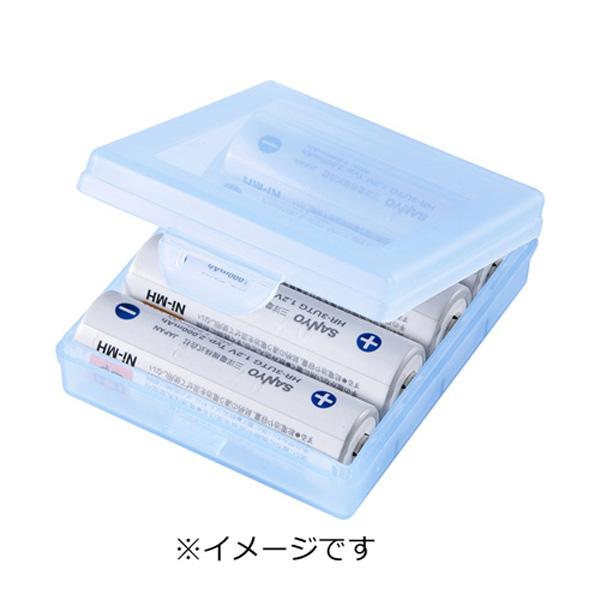 SANWA SUPPLY(サンワサプライ) 電池ケース（単3形用2個セット・ブルー） DG-BT3BLN | SANWA SUPPLY | 02