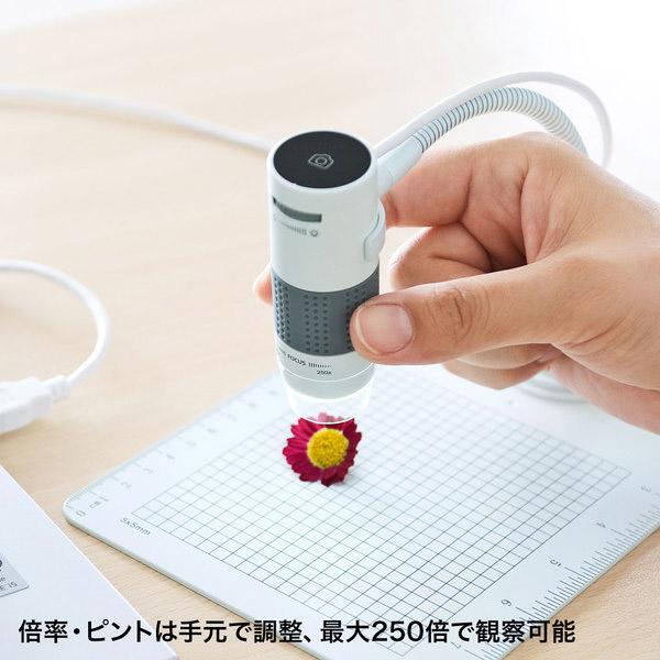 SANWA SUPPLY(サンワサプライ) USB顕微鏡 LPE-07W | SANWA SUPPLY | 03