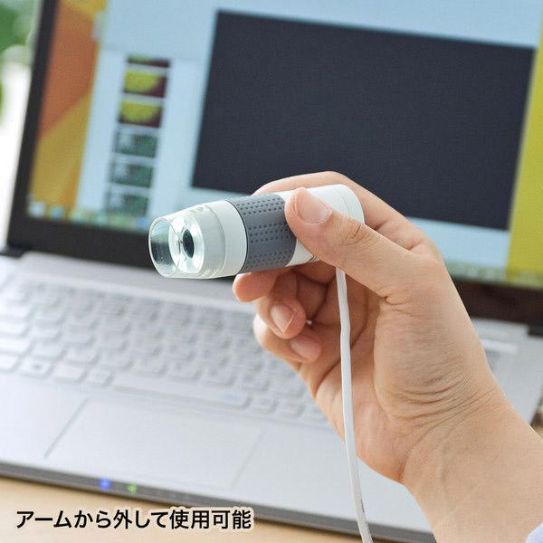 SANWA SUPPLY(サンワサプライ) USB顕微鏡 LPE-07W | SANWA SUPPLY | 06