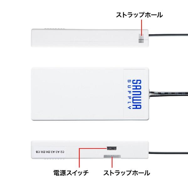 SANWA SUPPLY(サンワサプライ) 圧力センサー搭載BLEビーコン（3個セット） MM-BLEBC6 | SANWA SUPPLY | 02