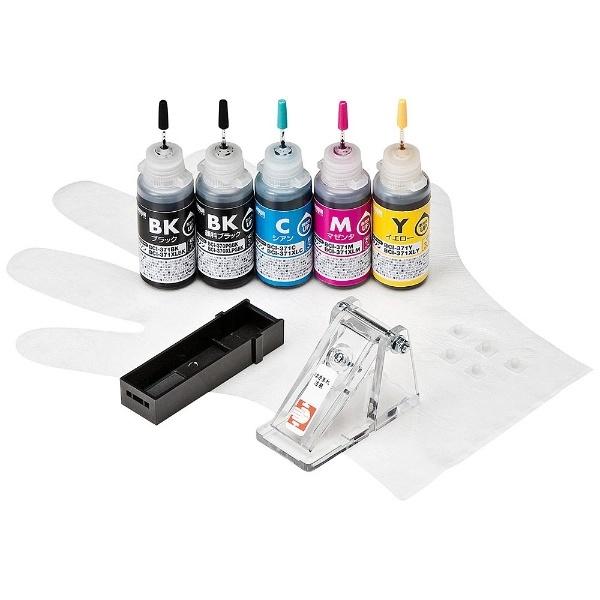SANWA SUPPLY(サンワサプライ) INK-C370S30S5 互換プリンターインク 5色セット | SANWA SUPPLY | 01