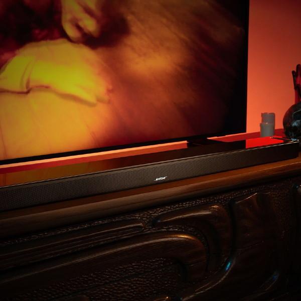 BOSE - 【BOSE】ボーズサウンドバー　美品　防振マット付き　ワイヤレス接続 BOSE BOSE サウンドバー ボーズブラック Bose TV Speaker