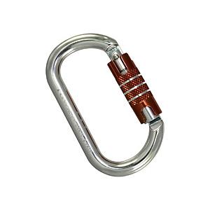 TOWA TOWA アルミ製カラビナ オーバル ロックセーフ機構 TOWA TAL124R