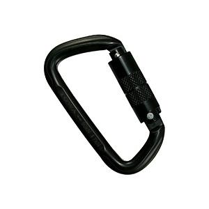 TOWA TOWA スチール製カラビナ オリオン 黒 オートロック機構 TOWA YIC005T
