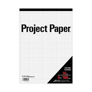 オキナ プロジェクトペーパーA4 5ミリ方眼　PPA45S | ブランド登録なし