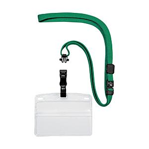 オープン工業 吊り下げ名札　脱着式　名刺サイズ　10枚　緑　NL5GN | 