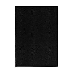 オープン工業 ＯＰ　メニューファイル　レザー調　Ａ４　４頁　黒   MN-150-BK | 