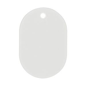 オープン工業 OP　番号札　小　無地　25枚　白 BF-41-WH | 