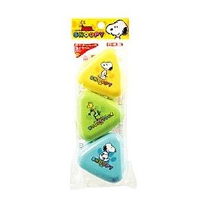 オーエスケー おにぎりケース 「スヌーピー」3ヶセット　LS-2 | OSK
