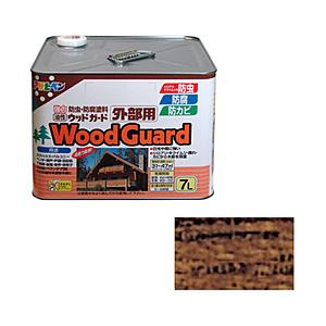 アサヒペン ウッドガード外部用 7L (ウォルナット) 【864】 | アサヒペン