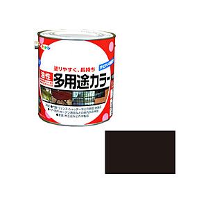 アサヒペン アサヒペン 油性多用途カラー 1.6L ツヤ消し黒 【852】 | アサヒペン